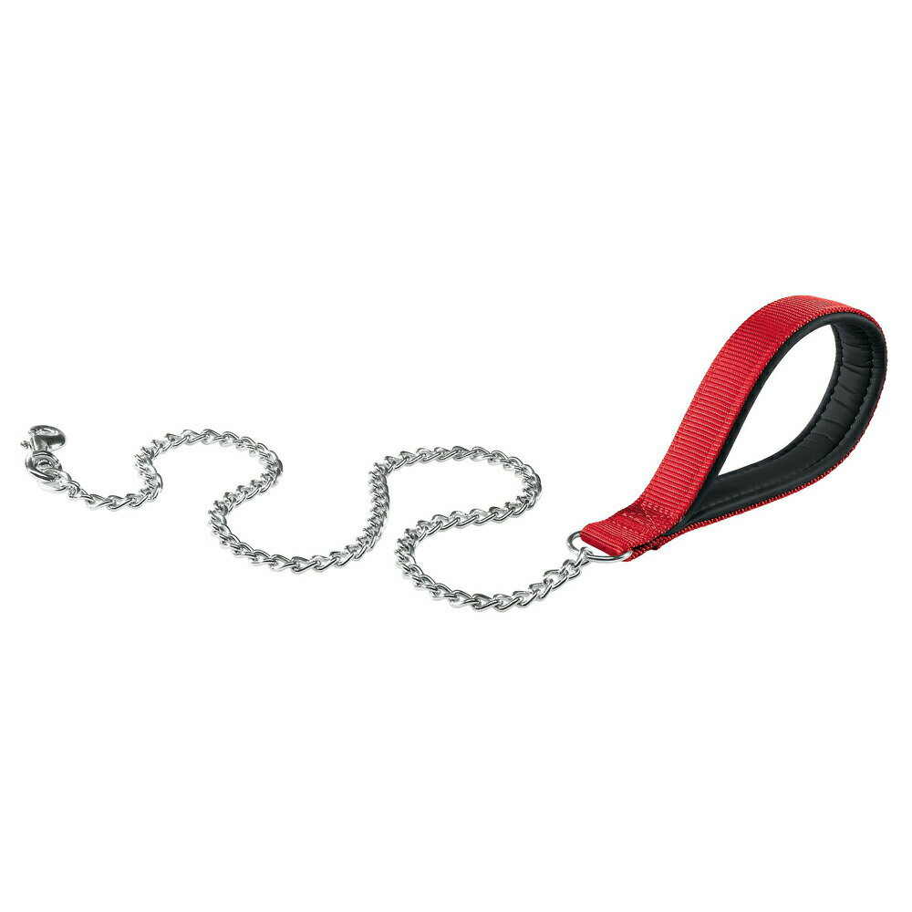 Collars, Harnesses, Leashes - イタリアferplast社製 デイトナ DAYTONA GM 25/100 レッド 犬 リード チェーン