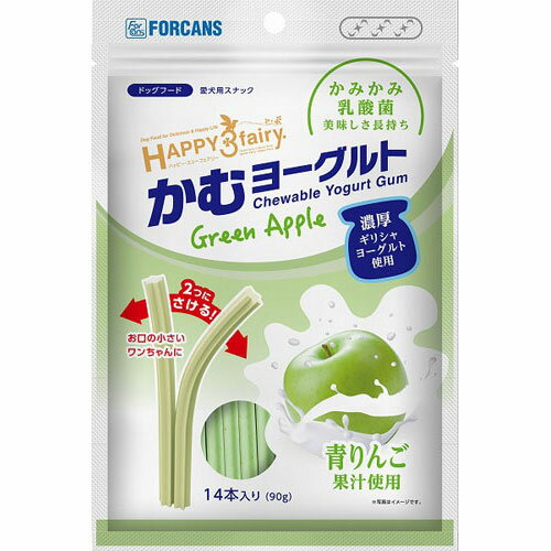 Ball Shape - ハッピースリーフェアリー かむヨーグルト 青リンゴ 90g