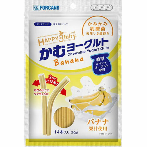 乐天商城 - ハッピースリーフェアリー かむヨーグルト バナナ 90g