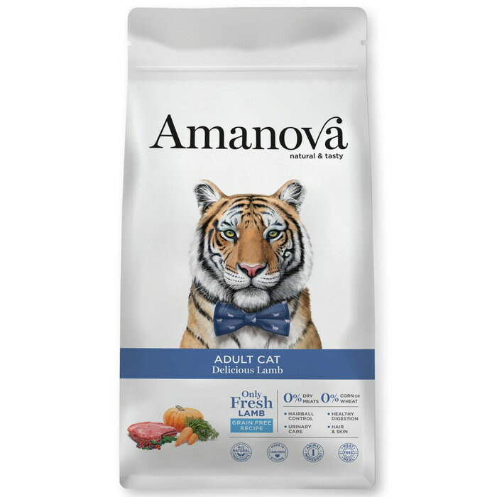Rakuten - アマノバ（Amanova） アダルトキャット デリシャス ラム 小粒 1.5kg 【tt】