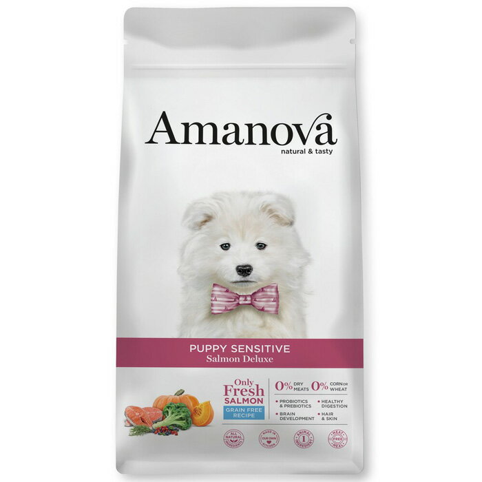 乐天商城 - アマノバ（Amanova） パピー センシティブ サーモン デラックス 小粒 2kg 【tt】