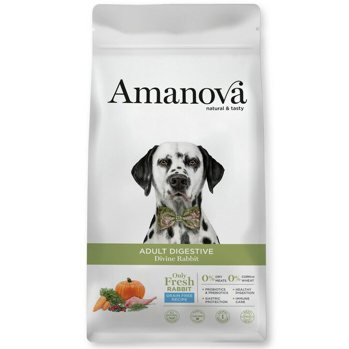 Rakuten - アマノバ（Amanova） アダルト ダイジェスティブ ディバイン ラビット 中粒 2kg 【tt】