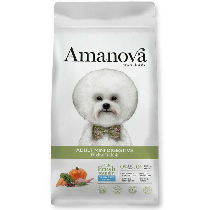 Rakuten - アマノバ（Amanova） アダルト ミニ ダイジェスティブ ディバイン ラビット 小粒 0.8kg 【tt】