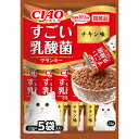 ・便利な食べきりサイズのスティックタイプのドライフードです。・1袋に乳酸菌100億個配合により健康を維持し、お腹の調子を保ちます。・約1食分をいつでも与えられるので、持ち運びにも便利。【原材料】穀類(とうもろこし、小麦粉、パン粉等)、魚介類(フィッシュミール、フィッシュパウダー)、チキンエキスパウダー、ミートミール、動物性油脂、豆類(脱脂大豆等)、ビール酵母、たん白加水分解物、酵母細胞壁、植物醗酵抽出物、殺菌乳酸菌、ミネラル類(カルシウム、リン、カリウム、鉄、亜鉛、銅、ヨウ素)、ビタミン類(A、D、E、K、B1、B2、B6、葉酸、コリン)、アミノ酸類(メチオニン、タウリン)、pH調整剤【保証成分】たんぱく質30.0％以上、脂質12.0％以上、粗繊維3.0％以下、灰分9.0％以下、水分10.0％以下【エネルギー】約350kcal/100g【メーカー名】いなばペットフード株式会社