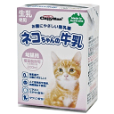 ネコちゃんの牛乳は栄養が最高にバランスよく含まれた全乳製品で、特にタウリンはネコが自分で作れない大事な必須アミノ酸ですのでネコちゃんの牛乳は必要です。 内容量 200ml 原材料 全乳、植物油、ビタミン、ミネラル、乳糖分解酵素 エネルギー 70kcal以上/100g メーカー／ブランド ドギーマンハヤシ