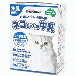 ネコちゃんの牛乳 シニア猫用 200ml