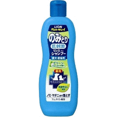 ペットキッス のみとりリンスインシャンプー 愛犬・愛猫用 グリーンフローラル 330ml