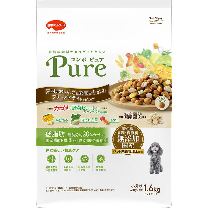 コンボピュア ドッグ 低脂肪 1.6kg