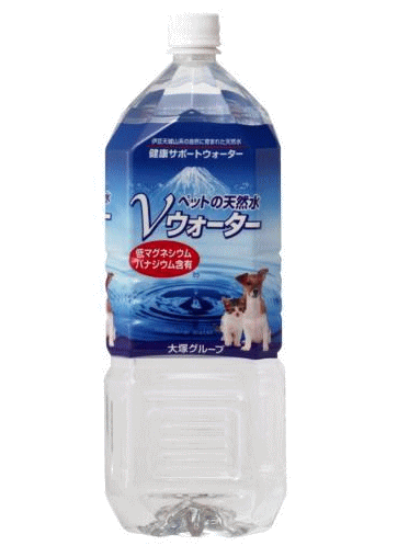 ■伊豆天城山系の自然に恵まれた天然水（深井戸水）。■富士火山帯特有のバナジウム等の天然ミネラル含有。■マグネシウム含量が低く軟水で、愛犬・愛猫の飲み水に適しています。硬度は約30mg/Lの軟水です。 内容量 2L 保証成分 粗たん白質0%以上、粗脂肪0%以上、粗繊維0%以下、粗灰分0%以下、水分100%以下、ナトリウム0.3mg、マグネシウム0.3mg、カリウム0.1mg、カルシウム0.8mg、バナジウム1.6μg メーカー／ブランド アースバイオケミカル