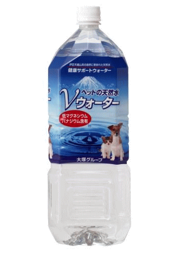 ペットの天然水 Vウォーター 2000ml（ミネラルウォーター）のサムネイル