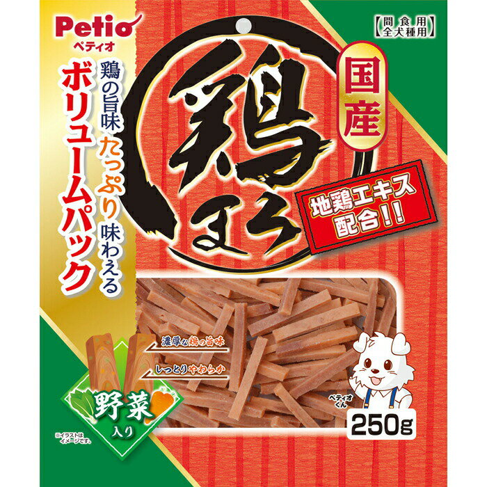 樂天商城 - ペティオ 鶏まろ 野菜入り 250g