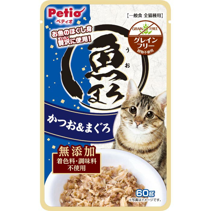 乐天商城 - 魚まろ かつお&まぐろ 60g