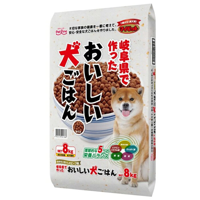 乐天商城 - マイビット 1歳から 成犬用 8kg
