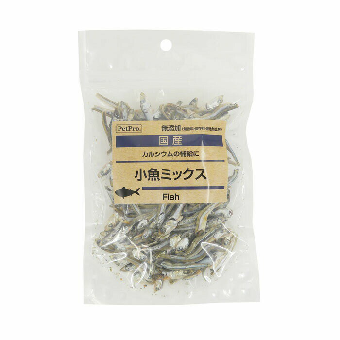 ペットプロ 国産おやつ 無添加小魚ミックス 70g