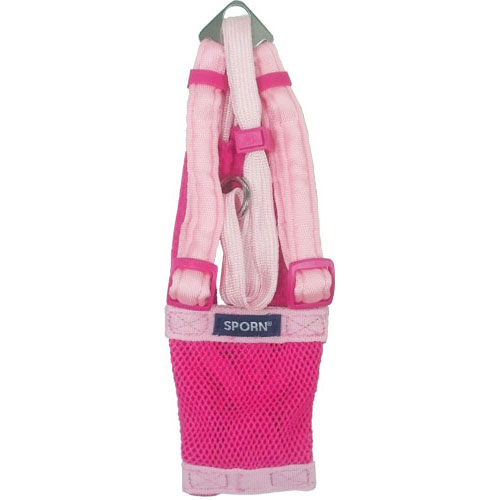 SPORNメッシュハーネスMピンク