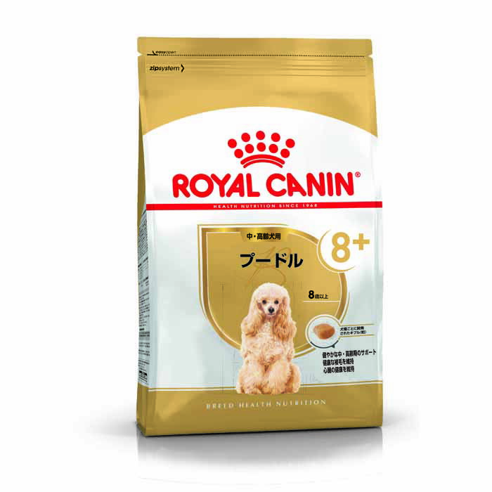 ロイヤルカナン（ROYAL CANIN） プードル ブリード ヘルス ニュートリション 中・高齢犬用 8歳以上 3kg 1