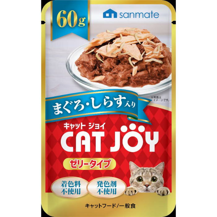 CATJOY パウチ まぐろ・しらす入り 60g