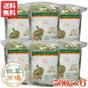 【送料無料】牧草市場 カナダ産プレミアムチモシー1番刈り牧草3kg(500g×6パック)（うさぎ・モルモットなどの牧草）