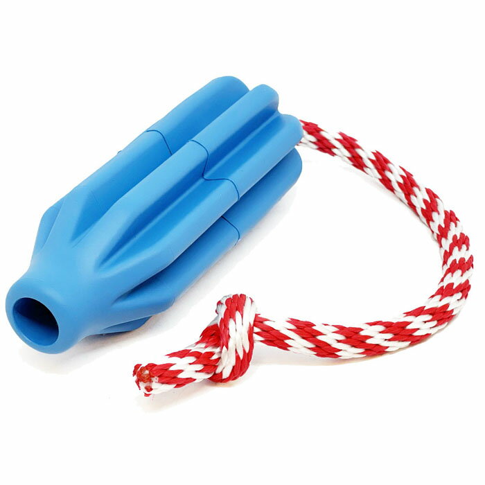 ソダパップ USA-K9 ロケット 紐付きおもちゃ ブルー L