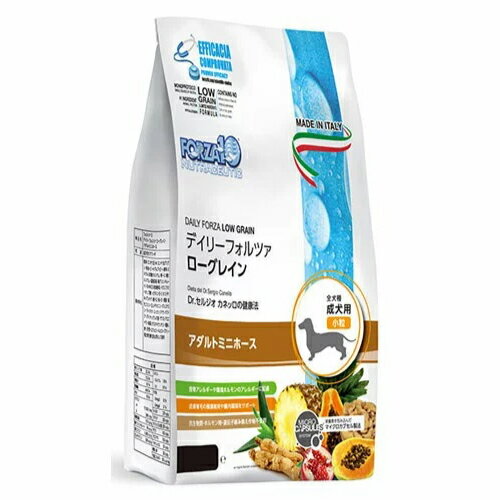 FORZA10（フォルツァ10） デイリーフォルツァ 犬 アダルト ミニ ホース 小粒 3kg（500g×6袋）