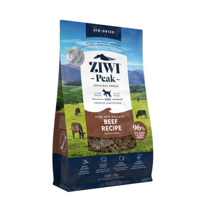 ZIWI PEAK (ԡ) ɥ饤ɥåա 饹եåɥӡ 4kg