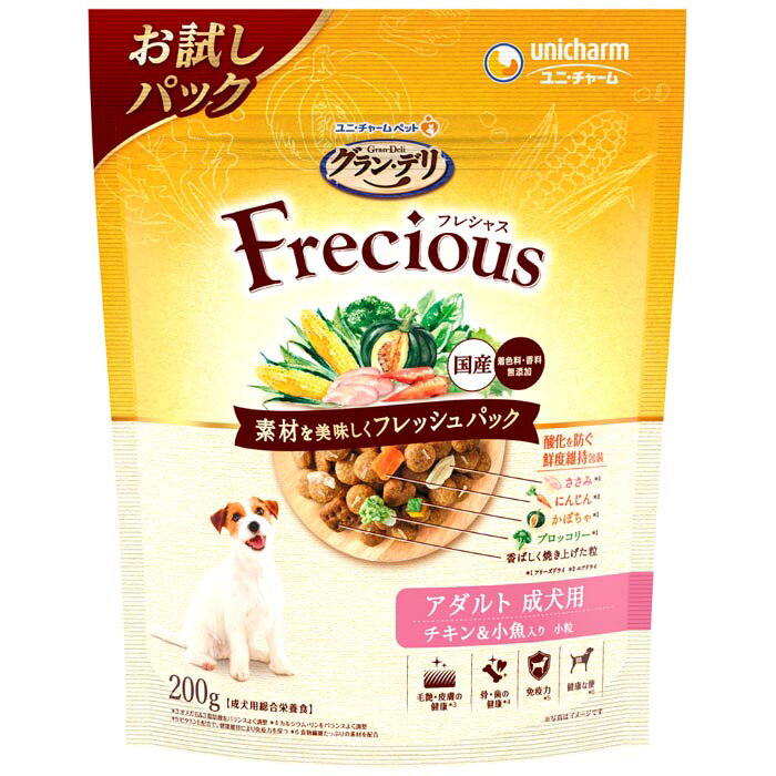 グラン・デリ Frecious アダルト チキン&小魚 200g