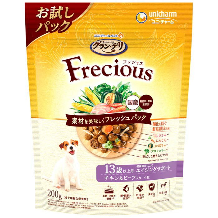 乐天商城 - グラン・デリ Frecious 13歳以上用 チキン&ビーフ 200g