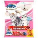 デオトイレ複数ねこ用紙砂10L【sg】