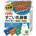 CIAO すごい乳酸菌クランキーBOX かつお節バラエティ 20g×10袋