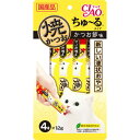 CIAO 焼かつおちゅ〜るタイプ かつお節味 12g×4本