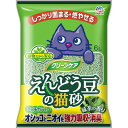 クリーンケア えんどう豆の猫砂 緑茶の香り 6L