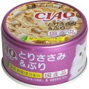 CIAO とりささみ&ぶり 85g