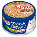 CIAO とりささみ&鶏なんこつ 85g