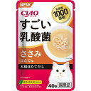 CIAO すごい乳酸菌パウチ ささみ ほたて味 40g
