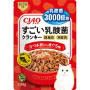 CIAO すごい乳酸菌クランキー かつお節入り まぐろ味 200g