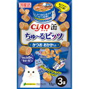 CIAO缶ちゅ～るビッツ かつお おかか入り 12g×3