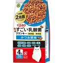 CIAO すごい乳酸菌クランキー かつお節味 760g(190g×4袋)