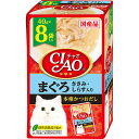 CIAO パウチ まぐろ ささみ・しらす入り 40g×8袋