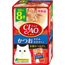 CIAO パウチ かつお ささみ・おかか入り 40g×8袋