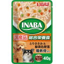 INABA とりささみ＆緑黄色野菜 鶏軟骨入り 40g