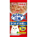 CIAO おさかな三昧 かつお かつお節入り 60g×3袋