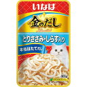 いなば 金のだしパウチ とりささみ・しらす入り 40g