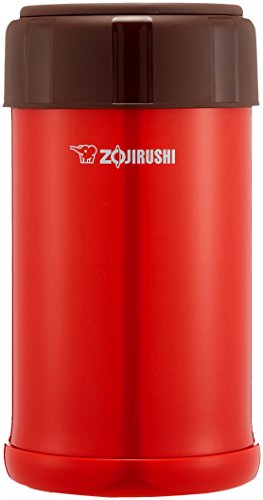 象印マホービン(ZOJIRUSHI) ステンレスクック&フードジャー おまかせ保温 保冷調理 保温ランチジャー 750ml トマトレッド SW-JA75-RV