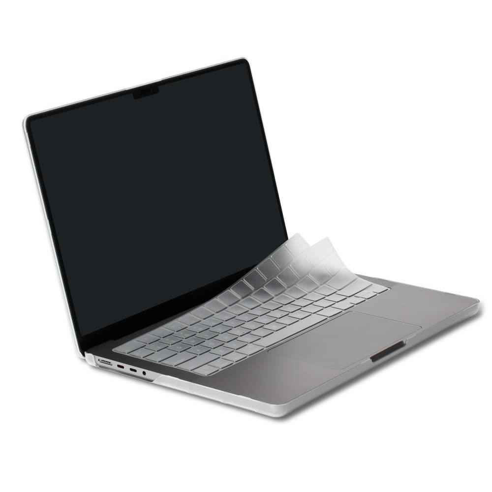 moshi Clearguard MB (2022) (MacBook Air 13.6インチ M2、15インチ M2、Pro 14インチ(2021/2023)、16インチ(2021/2023)対応 キーボードカバー) (US配列キーボード用)