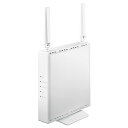 アイ・オー・データ WiFi ルーター 無線LAN Wi-Fi6 AX1800 1201+574Mbps IPv6対応 可動式アンテナ 日本メーカー【 iPhone Android PS5 Nintendo Switch メーカー動作確認済み】WN-DEAX1800GRW