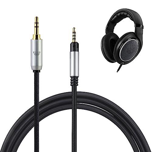 okcsc TCHD518 ヘッドホンケーブル リケーブル イヤホン・ヘッドホン用 SENNHEISER用 HD598・HD558・HD518・HD598 Cs・HD599に適合 OFC 4芯 長さ2.0m 3.5mm