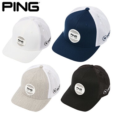 【送料無料】 PING ピン ストラクチャー 6パネル メッシュキャップ フレックス フィット サークルパッチ 33957 日本正規品 ゴルフ用品 帽子 ゴルフキャップ ピンゴルフ