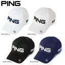 【一部予約販売/1月下旬入荷分】 PING ピン 6パネル アンストラクチャー ツアー P.Y.B キャップ 33850 日本正規品 ゴルフ用品 帽子 ゴルフキャップ 父の日