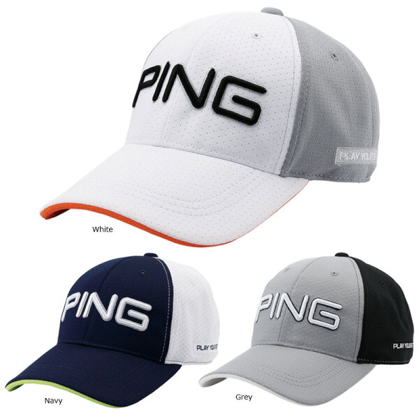 PINGピンメンズメッシュキャップHW-P203日本正規品ゴルフ用品帽子ゴルフキャップピンゴルフ
