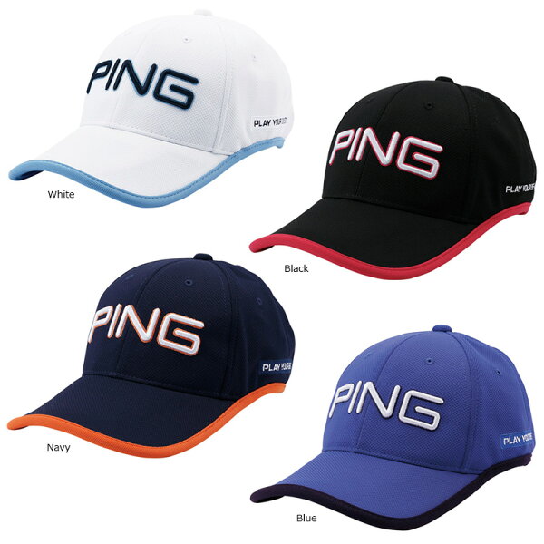 PINGピンメンズ軽量キャップHW-P205日本正規品ゴルフ用品帽子ゴルフキャップピンゴルフ